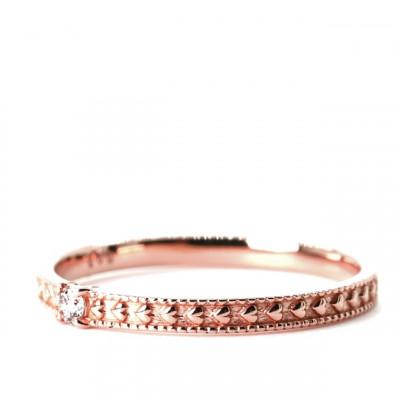 ふるさと納税 笛吹市 K18PGダイヤモンドリング　0.03CT　R3968DI-R #16 |  | 01