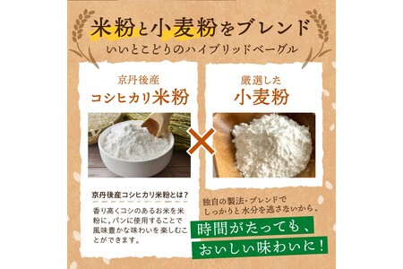 京都丹後産米粉ベーグル　10個詰め合わせ　パン