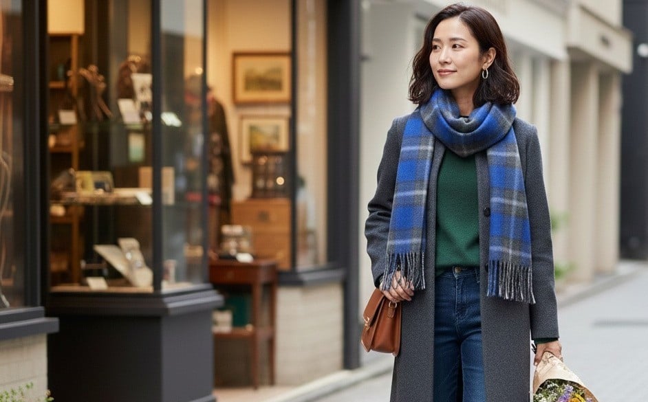 着用画像はイメージです（AI生成）。実物と色味・質感が異なる場合があります。