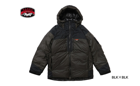 NANGA 30th Anniversary AURORA TEX COMBI DOWN JACKET ナンガ 30周年記念モデル オーロラテックス コンビ ダウンジャケット ブラック×レッドL