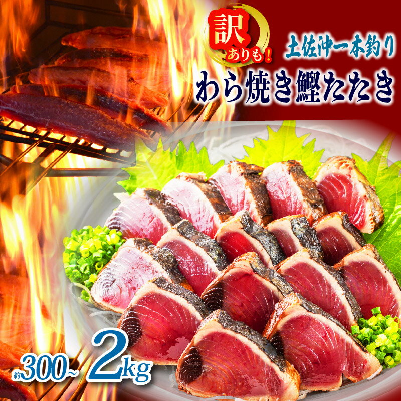 【ふるさと納税】 かつお 藁焼き たたき 300g ~ 2kg 訳あり 600g 土佐沖 一本釣り 鰹 かつおのたたき わら焼き かつおたたき 鰹のたたき 鰹たたき 鰹藁焼き 天然 魚 海鮮 魚介類 新鮮 刺し身 刺身 高知 ふるさと納税1万円 ふるさと納税かつお 人気 わけあり 高知県 黒潮町