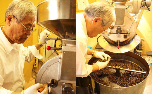【3回定期便】【コーヒー豆】極上自家焙煎コーヒー　400g×3回