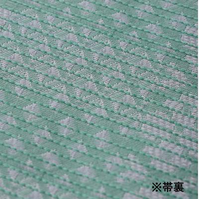 ふるさと納税 那珂川市 【博多織】角帯 OKANOオーダー献上博多帯:鈴蘭 すずらん(三折仕立て) |  | 03