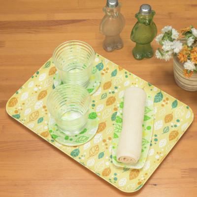 ふるさと納税 和歌山市 友禅和紙 コースター サマー リーフ グリーン 5枚セット 北欧調のかわいいコースター |  | 02