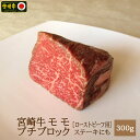 【ふるさと納税】 宮崎牛 モモ肉ブロック 300g ローストビーフ用 ステーキ 牛肉 赤身 冷凍 国産 宮崎県産 送料無料