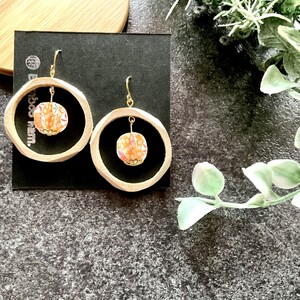 兵庫県産天然竹 アクセサリー 竹とまり（ピアス）【兵庫県 高砂市】