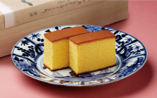 【 高島屋 選定品】【 松翁軒 】 五三焼 カステラ 桐箱3本入＜高島屋＞ [CFQ049]