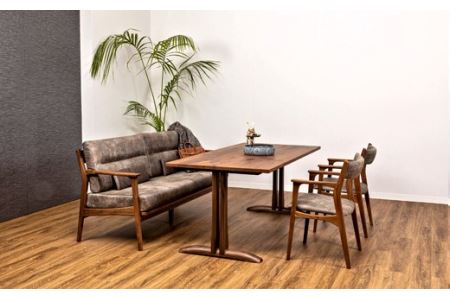 D563-01 IGNITE ソファー2.5人掛け【ウォルナット材】 JIG-LSW193-25 PNW/DエームマスターTK