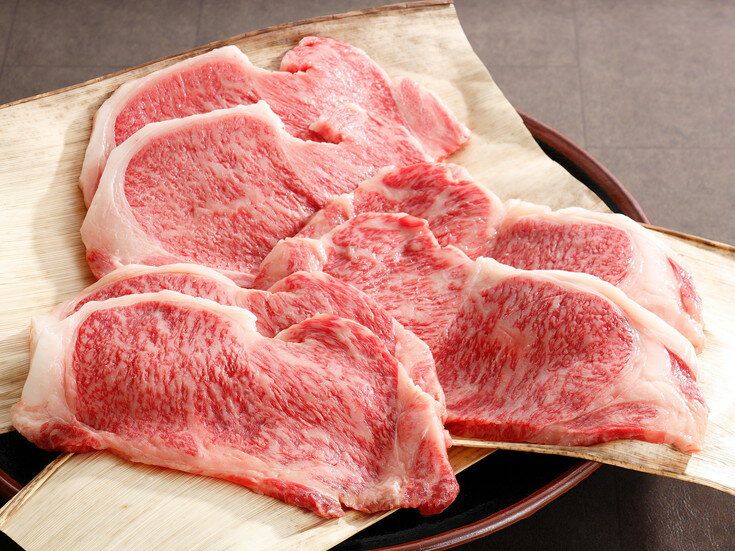 【ふるさと納税】【カネ吉山本】近江牛ステーキ食べくらべセット［吟］［特］［極］2枚ずつ【1.2kg（約200g×6枚）】【4等級以上】サーロインステーキ 牛肉 国産 ブランド牛 A5 A4