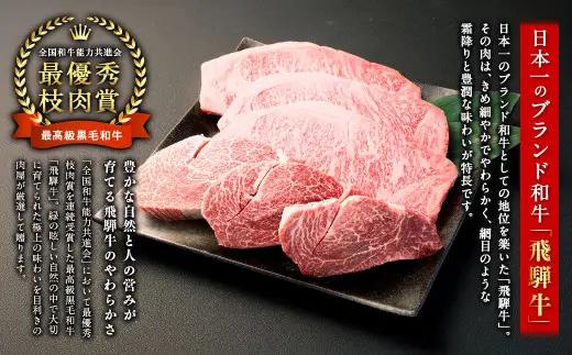 飛騨牛 A5 等級 サーロイン （3枚）＆ ヒレ （3～4枚）