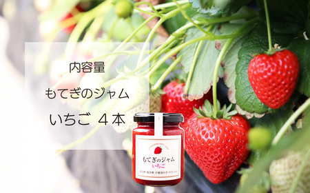 茂木産いちごを100％使用！いちごジャム 160g×4本 保存料・着色料・香料不使用 | ジャム ジャム ジャム ジャム ジャム