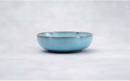 有田焼 月白輪花深皿（14.5cm）2個セット【梶原大敬 茂正工房】食器 うつわ 器 青磁 多様鉢 作家 A30-537