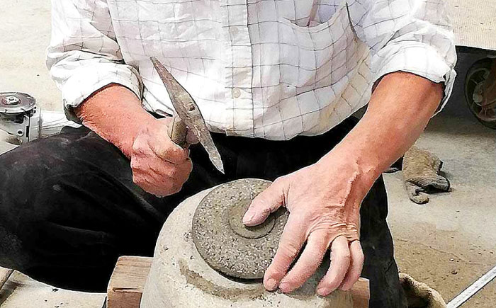 つくばいセット 島根県松江市/来待石灯ろう協同組合 [ALAN001] 雑貨 日用品