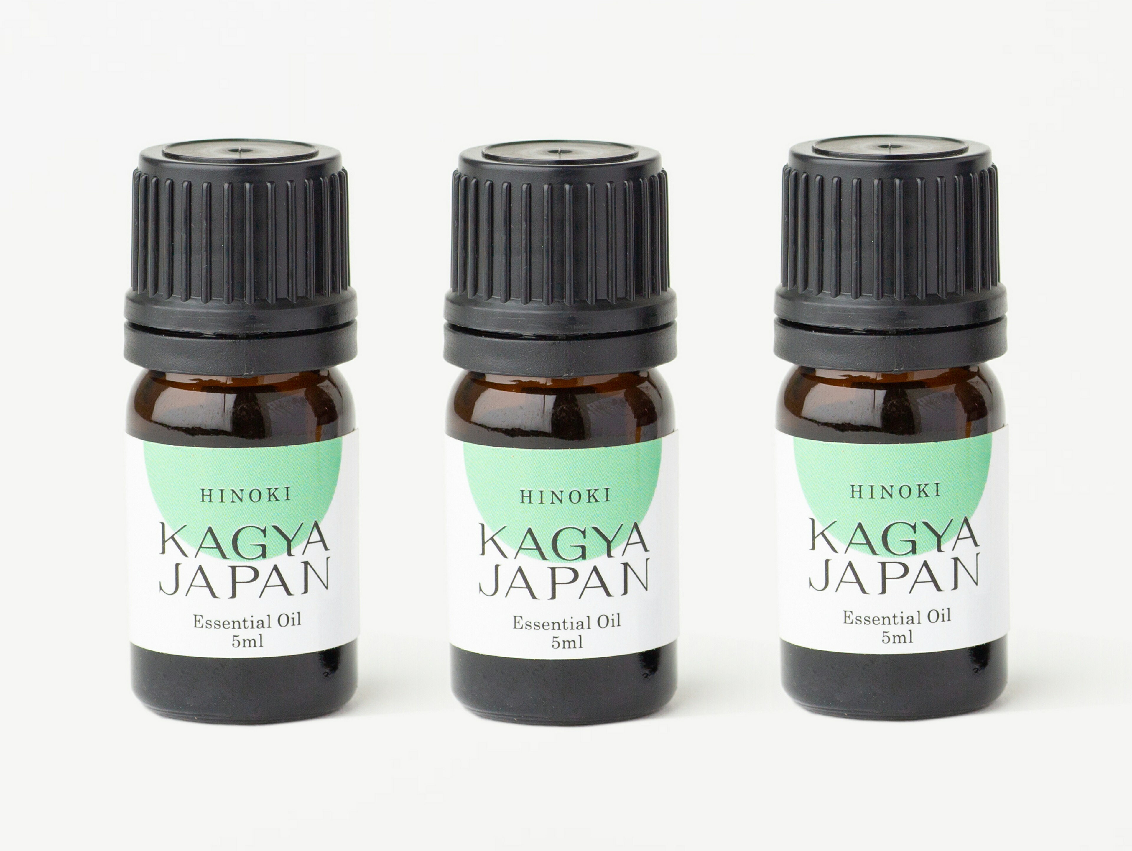 【ふるさと納税】KAGYA JAPAN　エッセンシャルオイル【HINOKI】（5ml×3本セット） | ふるさと納税 ふるさと 静岡県 川根本町 国内産 檜 ヒノキ エッセンシャルオイル 送料無料