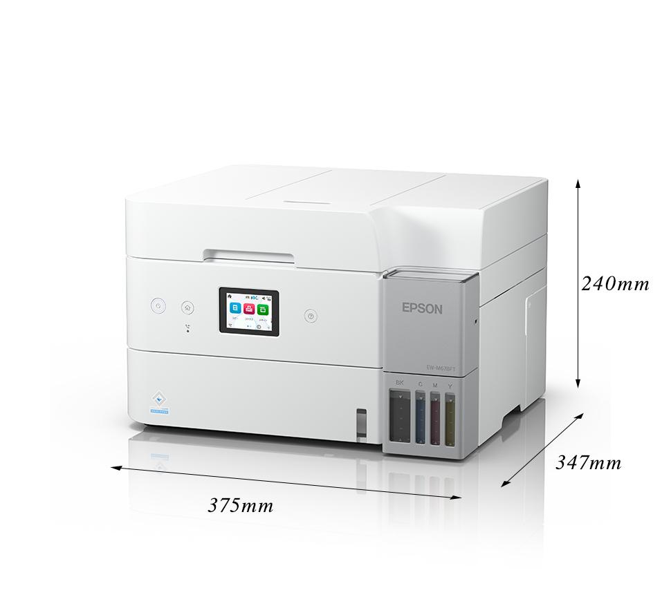 【令和8年2月以降順次発送予定】 EPSON エコタンク 搭載モデル EW-M678FT | エプソン プリンター エコタンク 家庭用 在宅 家電 印刷 簡単 塩尻市 長野県