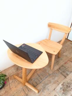 椅子 いす スツール チェア 無垢材 家具 おしゃれ 人気 おすすめ コンパクト 新生活 一人暮らし 国産 栗の木 栗材 ダイニングチェア 木製 藤枝家具 遊木舎 S03 Sチェア