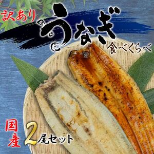 訳アリ国産鰻 蒲焼 白焼き 食べ比べ 2尾 うなぎ 沼津 鰻
