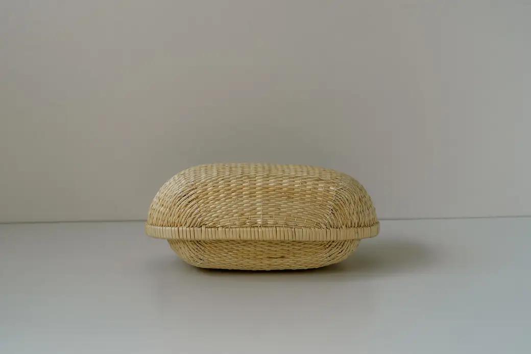 【伝統工芸品】KORI ANRI JAPAN「MUSUBU ヤナギの器」 "Mサイズ" 柳行李 / 豊岡杞柳細工 飯行李 弁当箱 お弁当 行楽 ピクニック ランチボックス