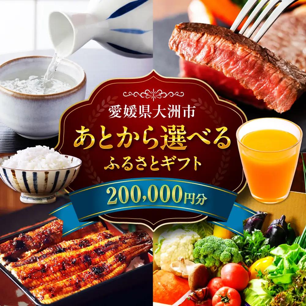 ギフト【あとから選べる】ふるさとギフト 20万円分 ギフト[AGXX022]
