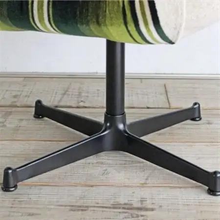 Cosmic Chair (コスミックチェア) ブラックX脚 グリーンストライプ【SWOF】_雑貨・日用品 椅子・チェア・ソファ 家具・インテリア _【1396563】
