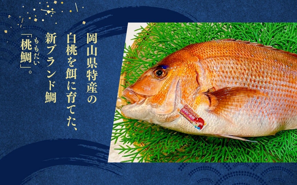 岡山ブランド魚 桃鯛 桃鯛の漁師秘伝漬け丼 4食分