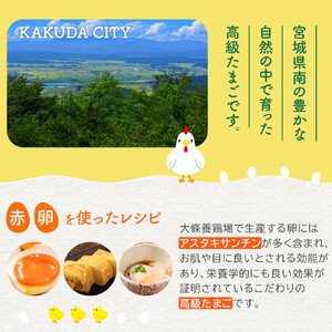 おおえだファーム アスタキサンチン卵（赤）Lサイズ 50個入り 卵