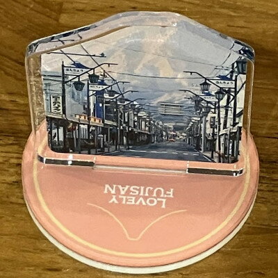 【ふるさと納税】課題解決型地域活性化富士山オリジナルアイテム アクリルスタンド 5個セット【配送不可地域：離島】【1700686】