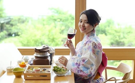 CA078 水平線に溶け込むテラスで　ホテル宿泊温泉プラン