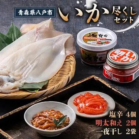 【塩辛、明太子和え、一夜干し】いか尽くしセット【配送不可地域：離島】【1668492】
