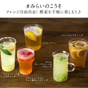 みらいのこうそ 1袋 レモン味 | 美粉屋 みらいのこうそ 未来の酵素 酵素 ドリンク 酵素粉末 酵素サプリ 酵素ドリンク 酵素ドリンクサプリ 酵素ドリンクファスティング ビタミンC ビタミンC ドリ