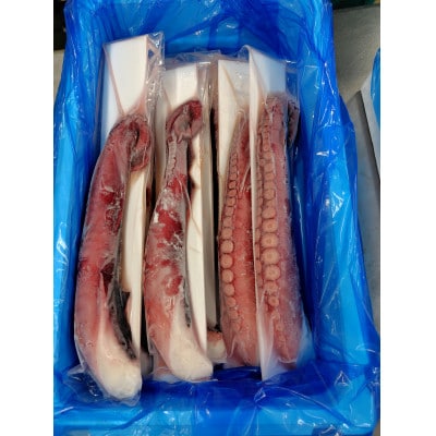 水タコボイル足　3kg　真空【配送不可地域：離島】