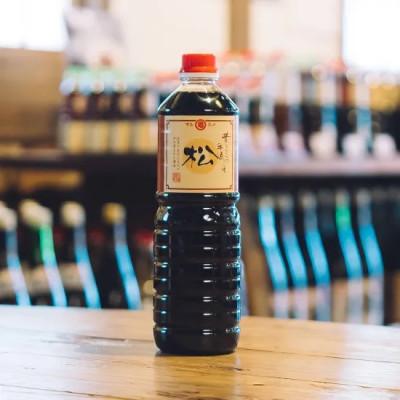 ふるさと納税 山鹿市 【丸亀醤油】 こいくち(あまくち)しょうゆ【松】1L×6本