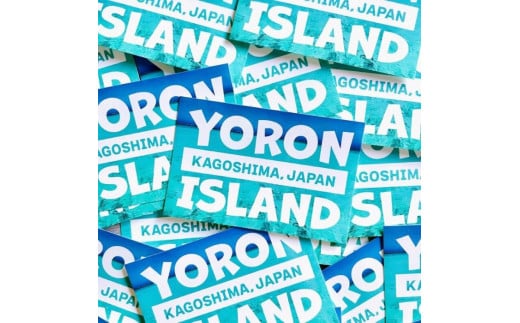 
【3枚セット】YORON ISLAND 防水ステッカー
