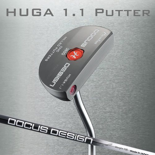 HUGA 1.1 PUTTER (センター) カーボンシャフト装着モデル ※離島への配送不可 | ゴルフ DOCUS ゴルフ用品 ゴルフクラブ クラブ パター シャフト スポーツ 茨城県 古河市 _CZ61