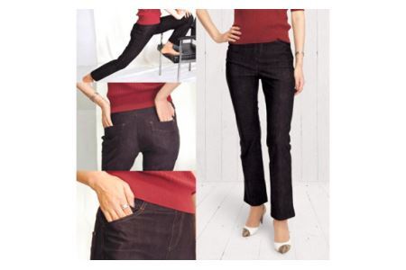 No.363 ミセスファッション福袋Lサイズ日本製婦人ボトムパンツサンプル含む3点