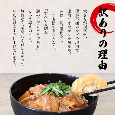 ふるさと納税 田野町 これが魚屋の漬け丼だ! 〜鯛〜 80g×10P ★訳あり★ |  | 02