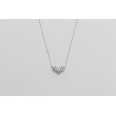 ふるさと納税 韮崎市 Pt900 メレーダイヤ37個 0.19ct ハート型 ペンダントネックレス Islauth9 |  | 01