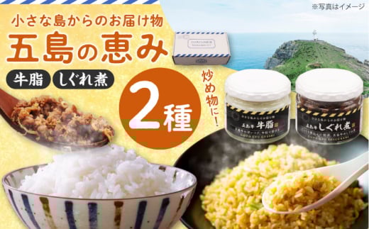 五島の恵み2種セット(五島牛 牛脂・しぐれ煮)　長崎県/長崎県農協直販 [42ZZAA248]