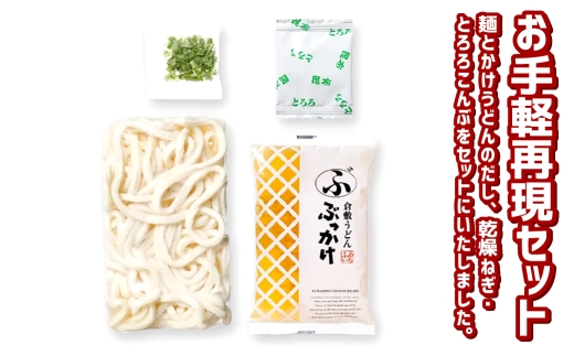 【6ヶ月定期便】かけうどん だし凍らし麺 8人前×6回 うどん 麺類 麺 冷凍 ぶっかけうどん タレ つゆ 岡山県 倉敷市