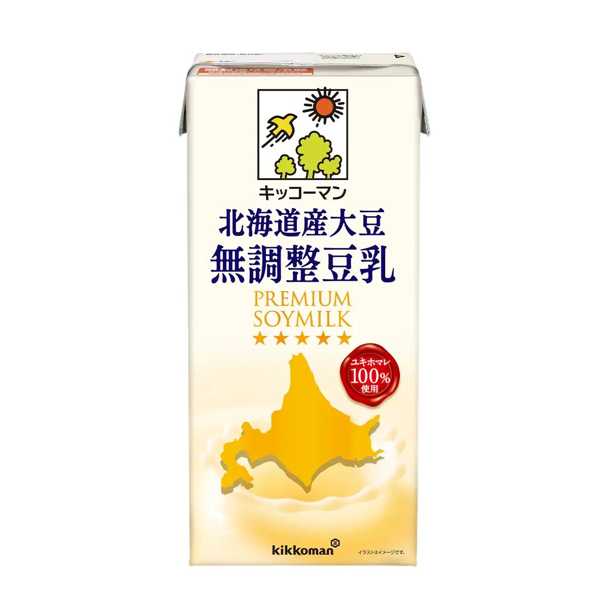 豆乳 国産 北海道産大豆 無調整豆乳 1000ml×6本 キッコーマン