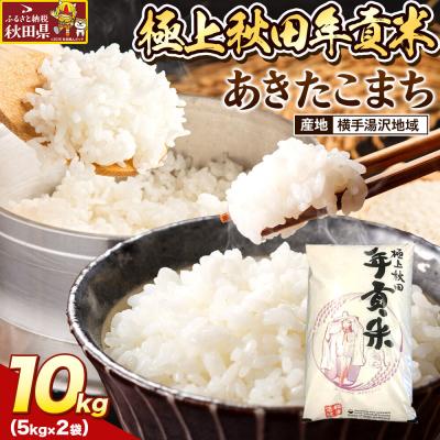 ふるさと納税 秋田県 米 極上秋田年貢米 あきたこまち 横手湯沢地域 10kg |25_jst-031001d
