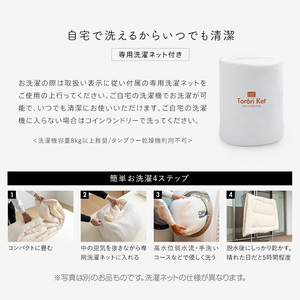 ホットとろーり　リバーシブルボックスパッド（エアロゲル）　【シングル100×200×30cm】ベージュ _ ホット とろーり リバーシブル ボックス パッド シングル 100 × 200cm × 30