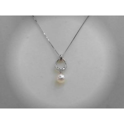 ふるさと納税 鳥羽市 伊勢志摩あこや本真珠ペンダント(P03)SV製 S-14