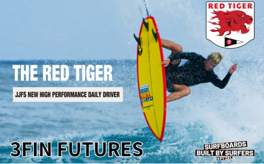 PYZEL SURFBOARDS RED TIGER サーフボード パイゼル 初心者 中級者 サーフィン 藤沢市 江ノ島【Size：5'10"、Width：19 1 /4"、Thickness： 2 