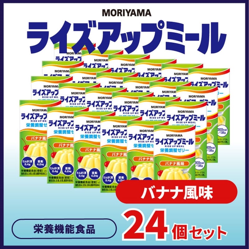 
守山乳業 MORIYAMA　ライズアップミール　バナナ風味【 ゼリー ギフト プレゼント 贈り物 お返し おいしい まとめ買い 神奈川県 南足柄市 】
