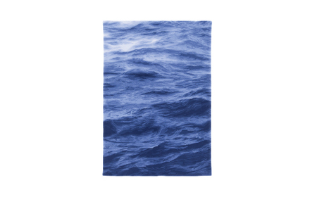 【山形緞通】UMI - Dark Blue (M) [絨毯 じゅうたん ラグ カーペット oc-loumm-db]