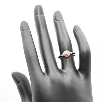 ふるさと納税 笛吹市 K18PG ダイヤモンドリング　0.26CT　R3975DI-R #12 |  | 02