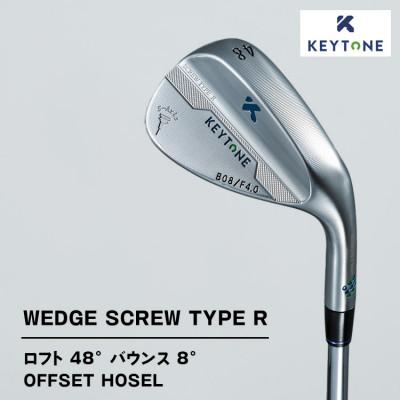 ふるさと納税 鹿沼市 KEYTONE ウェッジ ロフト48° バウンス8° F4.0 Dynamic Gold 105S