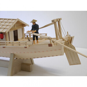 ウッディジョー　1/24　屋形船　木製模型キット