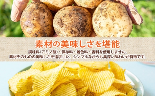 【 2回定期便／3か月毎 】 純国産 ポテトチップス うすしお味 12袋 じゃがいも 無添加 定期便 お菓子 菓子 おかし おつまみ ポテチ ぽてち ジャガイモ 晩酌 スナック おやつ_イメージ5